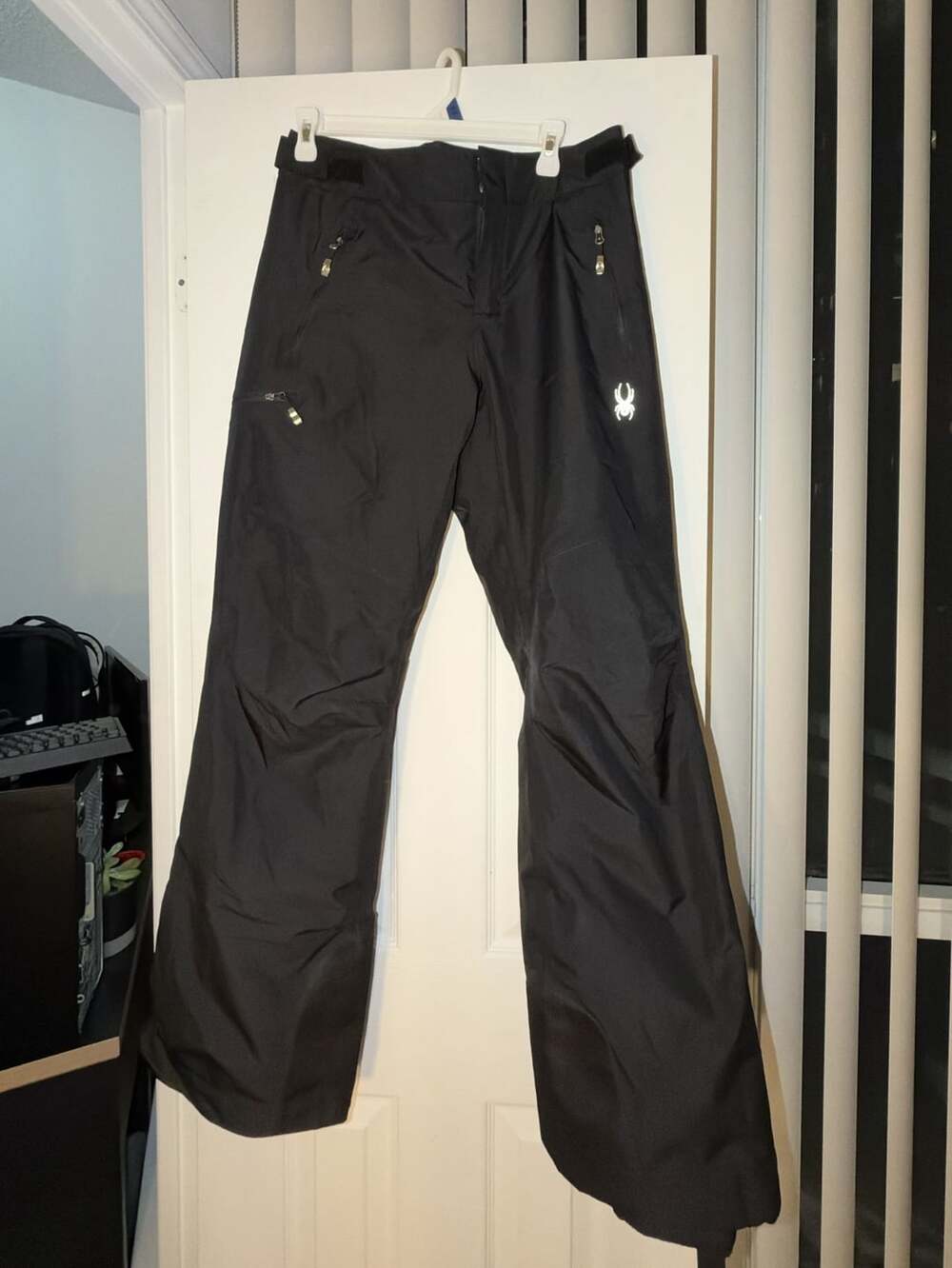 Spyder Ski Pants Size 10 Black Gore-Tex Regular Fit